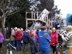 The observatory at Stars & Snowdrops 2015