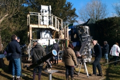 The observatory at Stars & Snowdrops 2013.