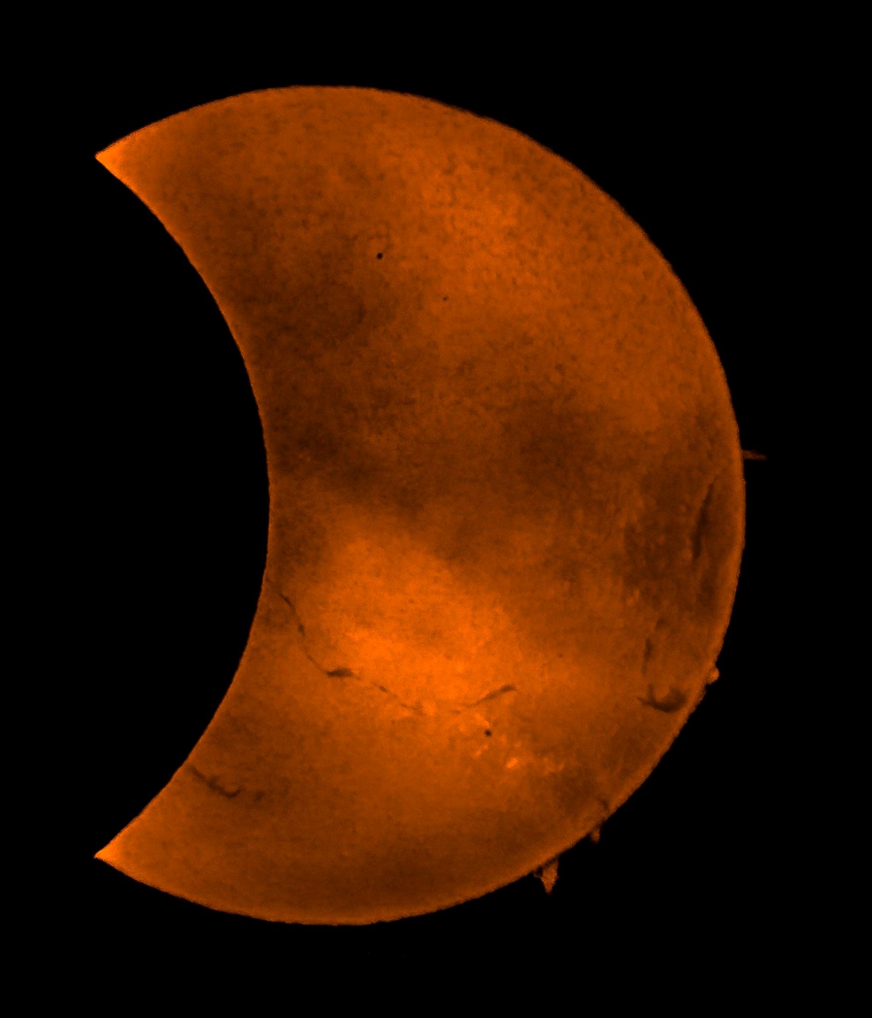 The eclipse by HCO member Matt Armitage